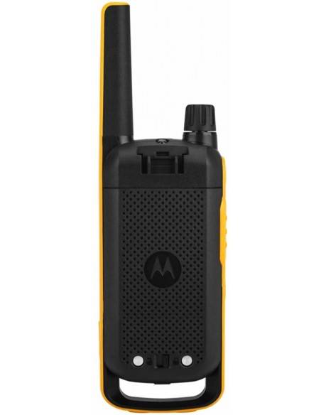 Motorola T82 Extreme Twin Pack two-way radios 16 canales Negro, Naranja