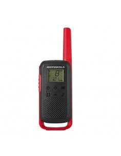 Motorola TALKABOUT T62 two-way radios 16 canales 12500 MHz Negro, Rojo