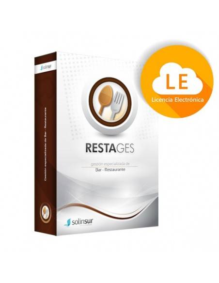 Solinsur RESTAGES Software Gestion de Restaurantes y Bares Licencia Electronica