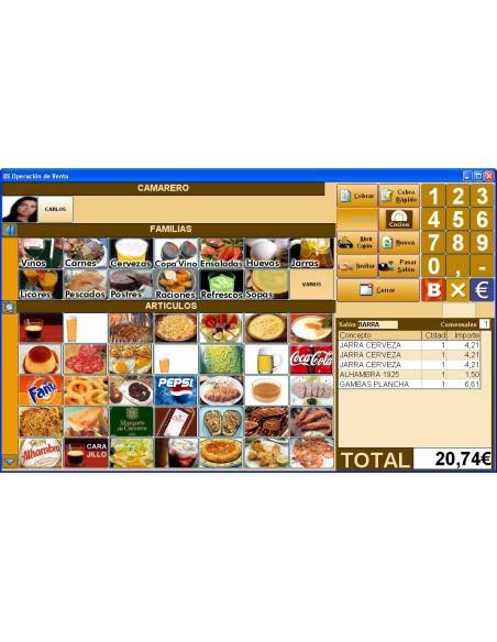 Solinsur RESTAGES Software Gestion de Restaurantes y Bares Licencia Electronica