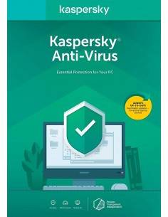 Kaspersky Lab Anti-Virus Plurilingüe Licencia básica 1 licencia(s) 2 año(s)