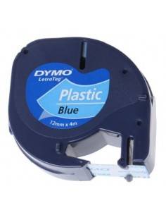 DYMO S0721650 cinta para impresora de etiquetas Negro sobre azul