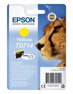Epson Cartucho T0714 amarillo