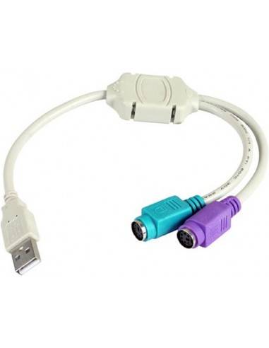 3GO C101 cable ps 2 USB M PS 2 FM Gris