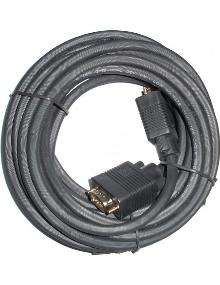 3GO 10m VGA M M cable VGA VGA (D-Sub) Negro