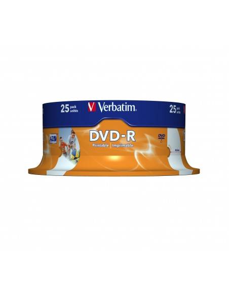 Verbatim 43538 DVD en blanco 4,7 GB DVD-R 25 pieza(s)