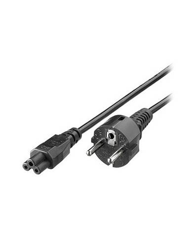3GO CTREBOL cable de transmisión Negro CEE7 7 C6 acoplador