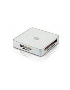 Conceptronic CMULTIRWU3 lector de tarjeta USB 3.2 Gen 1 (3.1 Gen 1) Plata, Blanco