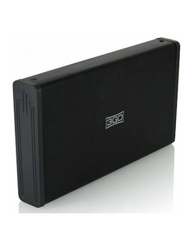 3GO HDD35BK312 caja para disco duro externo Negro 3.5"
