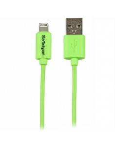 StarTech.com Cable de 1 metro con Conector Lightning de Apple a USB para iPhone   iPod   iPad - Verde