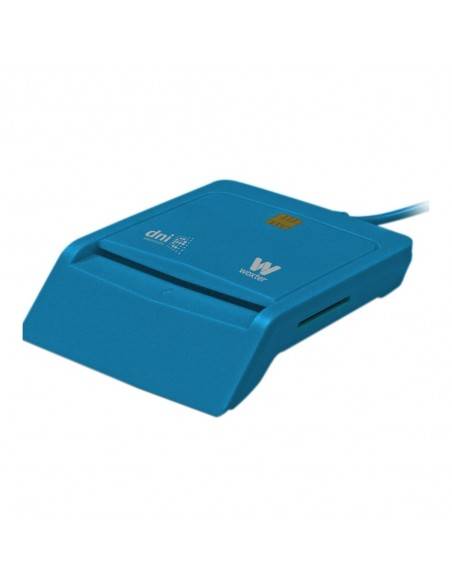 Woxter PE26-146 lector de tarjeta inteligente Interior USB 2.0 Azul