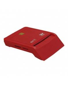 Woxter PE26-148 lector de tarjeta inteligente Interior USB 2.0 Rojo