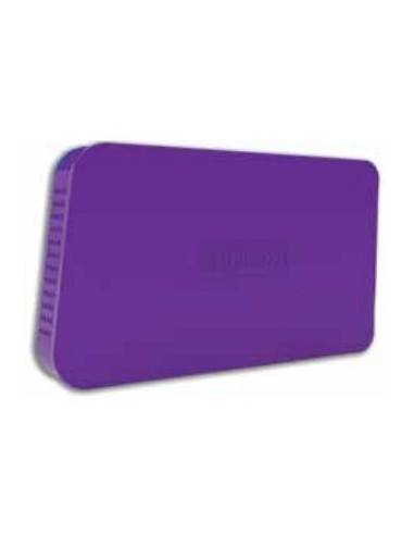 Approx appHDD05 Púrpura 2.5" USB con suministro de corriente