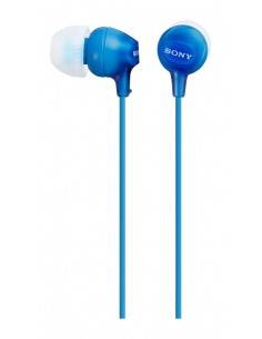 Sony MDR-EX15AP Auriculares Dentro de oído Conector de 3,5 mm Azul