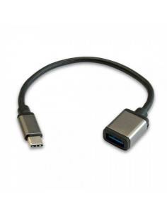 3GO C136 cable USB 0,2 m USB C USB A Negro