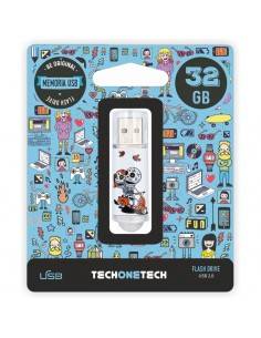 TECH1TECH TEC4002-32 unidad flash USB 32 GB USB tipo A 2.0 Multicolor