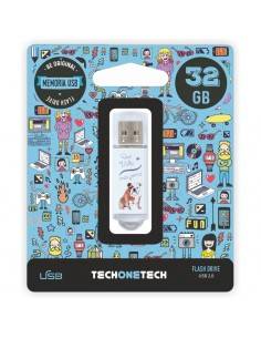 TECH1TECH TEC4009-32 unidad flash USB 32 GB USB tipo A 2.0 Multicolor