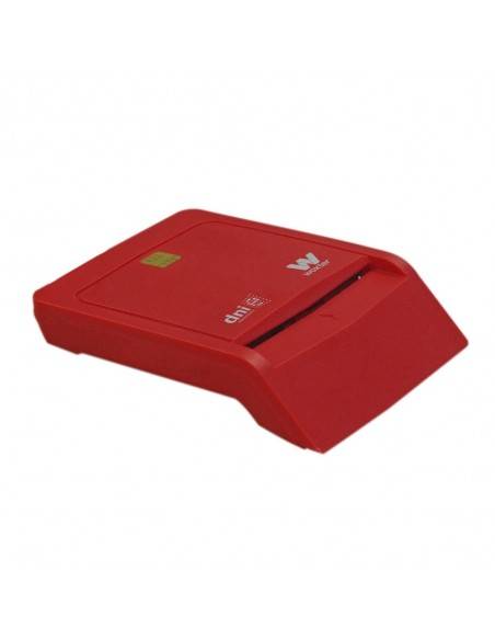 Woxter PE26-145 lector de tarjeta inteligente Interior USB 2.0 Rojo