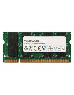 V7 2GB DDR2 PC2-5300 667Mhz SO DIMM Notebook módulo de memoria - V753002GBS