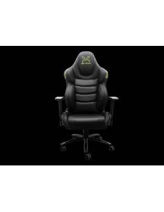 Droxio TROUNPRON silla para videojuegos Silla para videojuegos de PC Asiento acolchado Negro