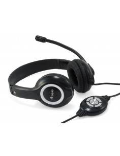Equip 245301 auricular y casco Auriculares Diadema USB tipo A Negro
