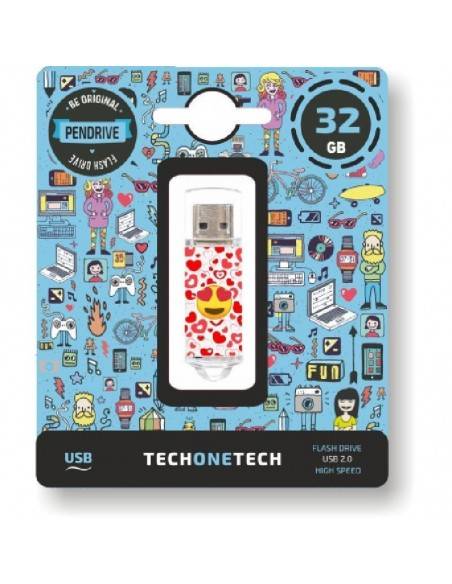 TECH1TECH TEC4502-32 unidad flash USB 32 GB USB tipo A 2.0 Multicolor