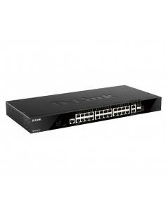 D-Link DGS-1520-28 switch Gestionado L3 10G Ethernet (100 1000 10000) 1U Negro