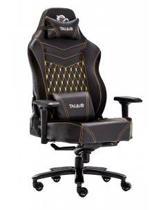 TALIUS silla Mamut gaming negra amarilla 4D, Frog, base metal, ruedas nylon, hasta 150kg