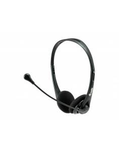 Equip 245304 auricular y casco Auriculares Diadema Conector de 3,5 mm Negro