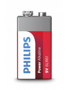 Philips Power Alkaline 6LR61P1B 05 pila doméstica Batería de un solo uso 9V Alcalino