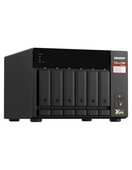 QNAP TS-673A-8G servidor de almacenamiento NAS Torre Ethernet Negro V1500B