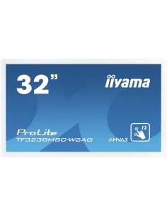 iiyama ProLite TF3238MSC-W2AG Panel plano interactivo 80 cm (31.5") LED Full HD Blanco Pantalla táctil