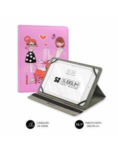 SUBBLIM Funda Tablet Universal TRENDY CASE FASHION GIRLS 10.1"