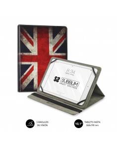 SUBBLIM Funda Tablet Universal TRENDY CASE ENGLAND 10.1"