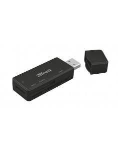 Trust NANGA lector de tarjeta USB 3.2 Gen 1 (3.1 Gen 1) Type-A Negro
