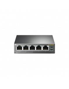 TP-LINK TL-SF1005P switch No administrado Fast Ethernet (10 100) Energía sobre Ethernet (PoE) Negro