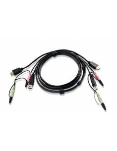 Aten Cable KVM HDMI USB con audio de 1,8 m