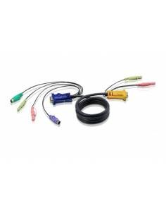 Aten Cable KVM PS 2 con audio y SPHD 3 en 1 de 3 m