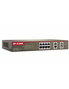 IP-COM Networks S3300-10-PWR-M switch Gestionado L2 Fast Ethernet (10 100) Energía sobre Ethernet (PoE) Gris