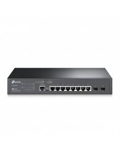 TP-LINK TL-SG3210 switch Gestionado L2 Gigabit Ethernet (10 100 1000) Negro