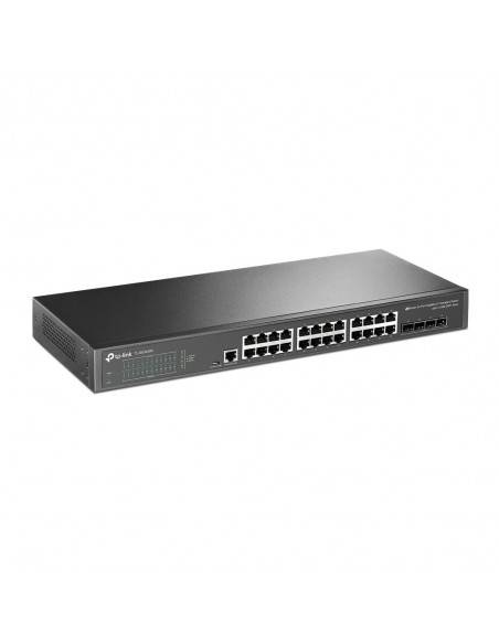 TP-LINK TL-SG3428X switch Gestionado L2+ Gigabit Ethernet (10 100 1000) Negro