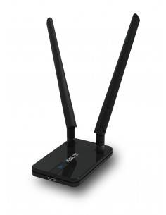 ASUS USB-AC58 router inalámbrico Doble banda (2,4 GHz   5 GHz) Negro