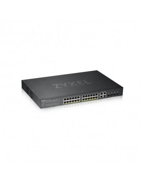 Zyxel GS1920-24HPV2 Gestionado Gigabit Ethernet (10 100 1000) Energía sobre Ethernet (PoE) Negro