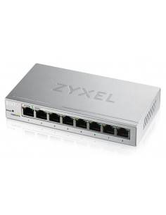 Zyxel GS1200-8 Gestionado Gigabit Ethernet (10 100 1000) Plata