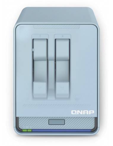 QNAP QMiroPlus-201W NAS Escritorio Ethernet Azul J4125