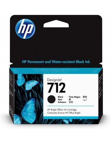 HP Cartucho de Tinta DesignJet 712 negro de 38 ml