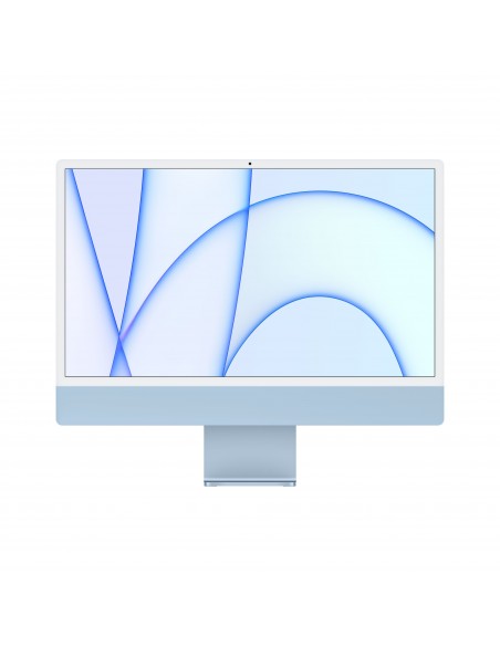 Apple iMac 61 cm (24") 4480 x 2520 Pixeles Apple M 8 GB 256 GB SSD PC todo en uno macOS Big Sur Wi-Fi 6 (802.11ax) Azul