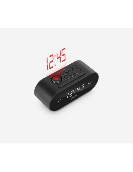 SPC Frodi Max Reloj despertador digital Negro