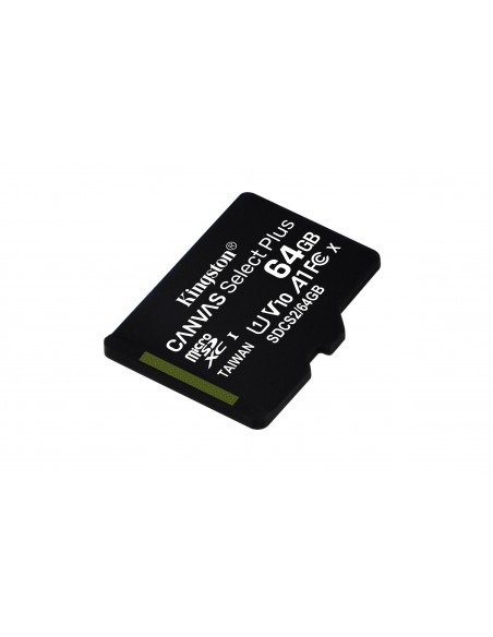 Kingston Technology Canvas Select Plus memoria flash 64 GB MicroSDXC UHS-I Clase 10