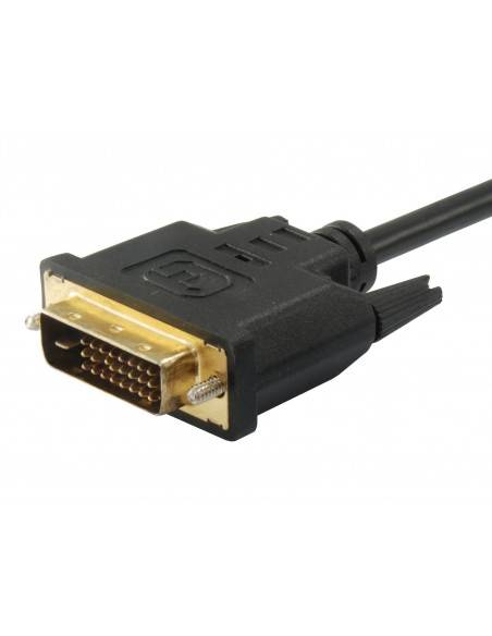 Equip 119323 adaptador de cable de vídeo 3 m HDMI DVI-D Negro